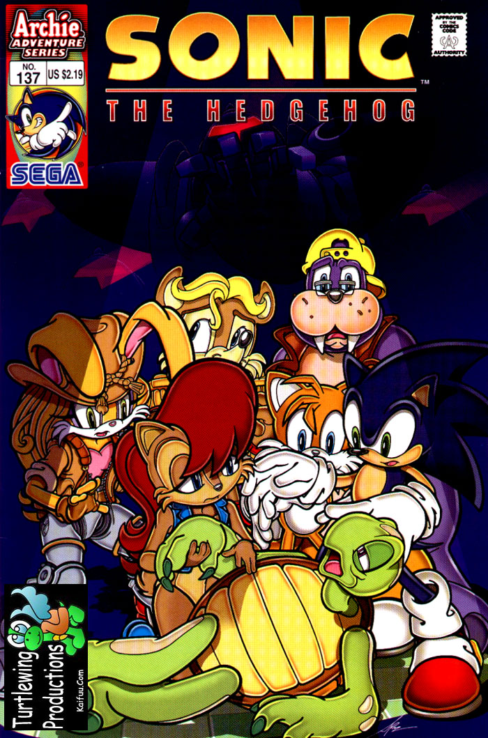 Sonic - Archie Adventure Series August 2004 Comic cover page